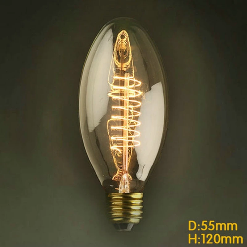 

C55 40W E27 antique edison bulb/vintage edison bulb decorate pendant light bulb
