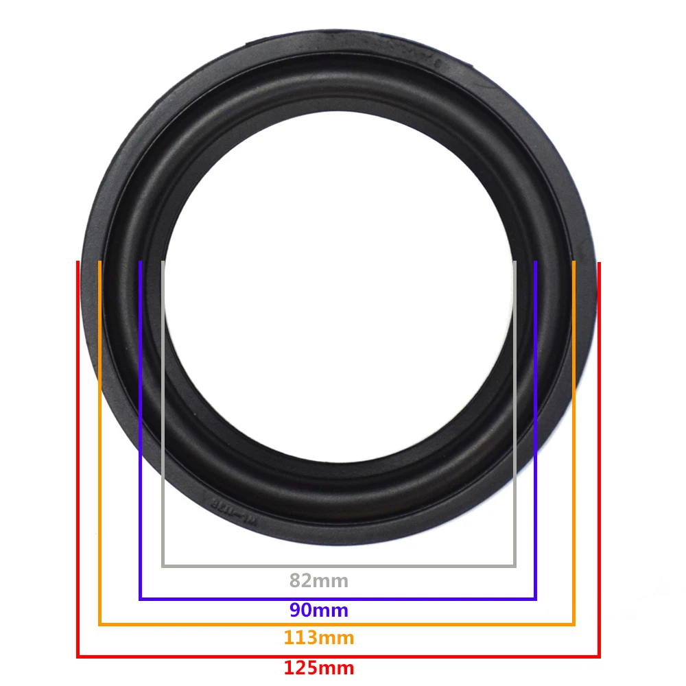 5 дюймовый динамик резиновая объемная подвеска НЧ запчасти для ремонта динамика