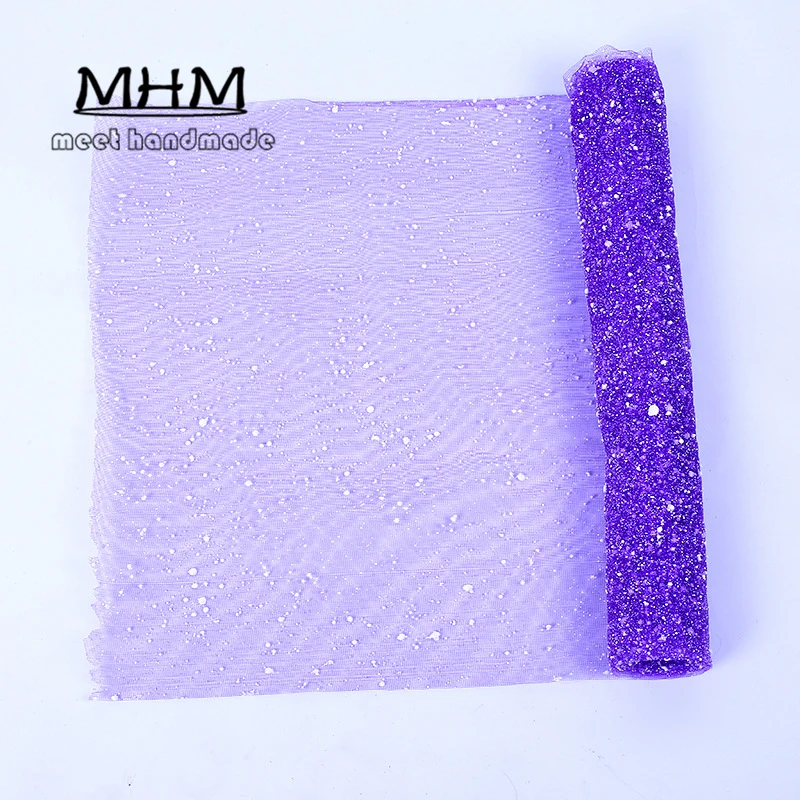 Снежинка тюль рулон Упаковка цветов украшение ткани катушка пачка вечерние