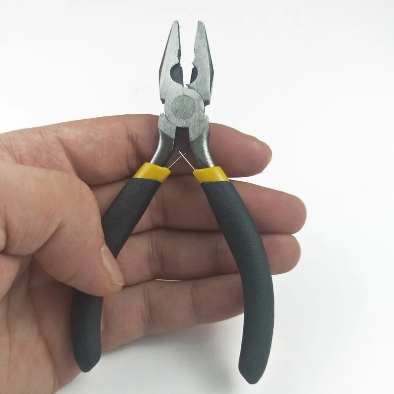 4 дюйма мини Ручной Резак для проволоки плоскогубцы с иглой мягкие глиняные