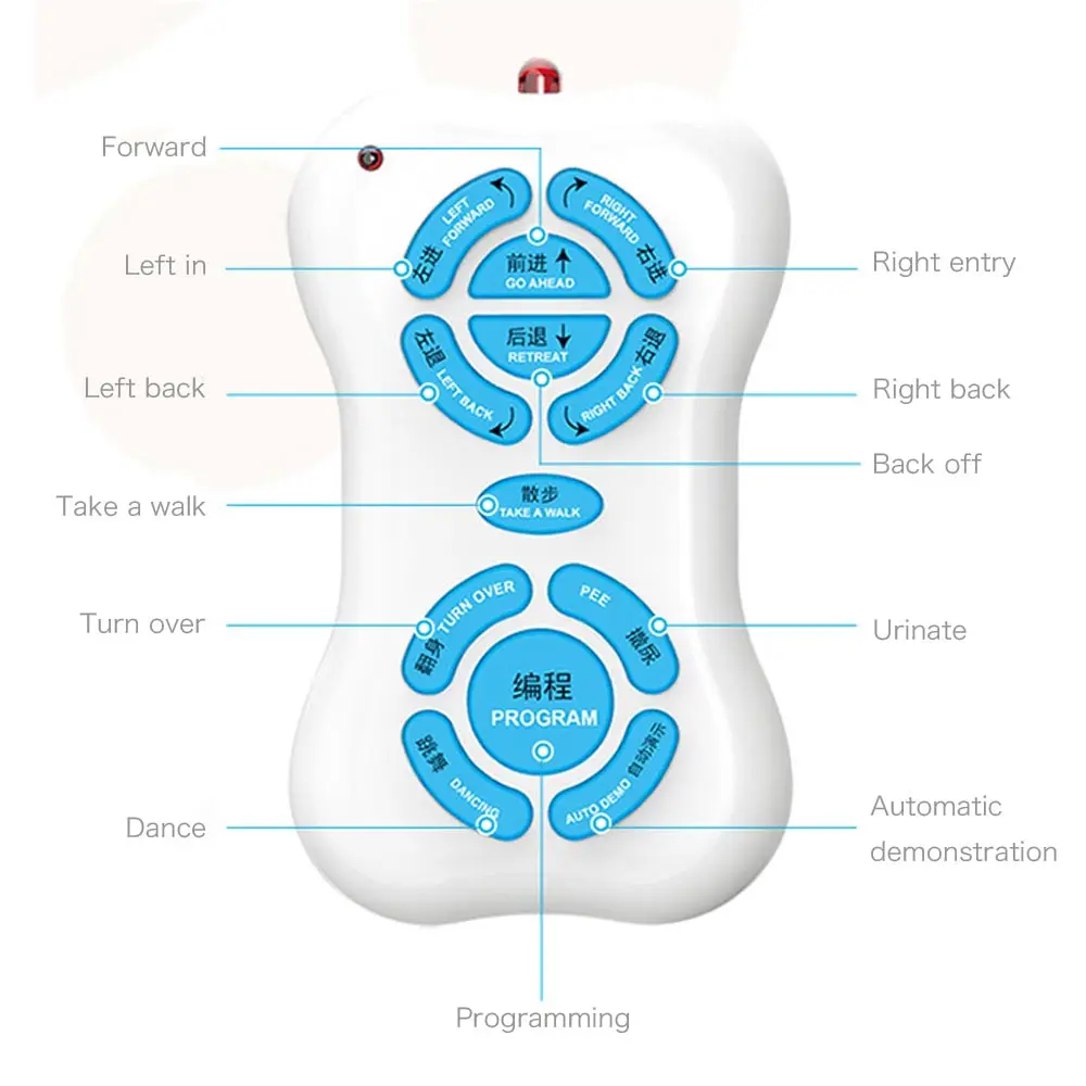 Aiboduo Интеллектуальный RC робот собака игрушка умная Детская милые животные