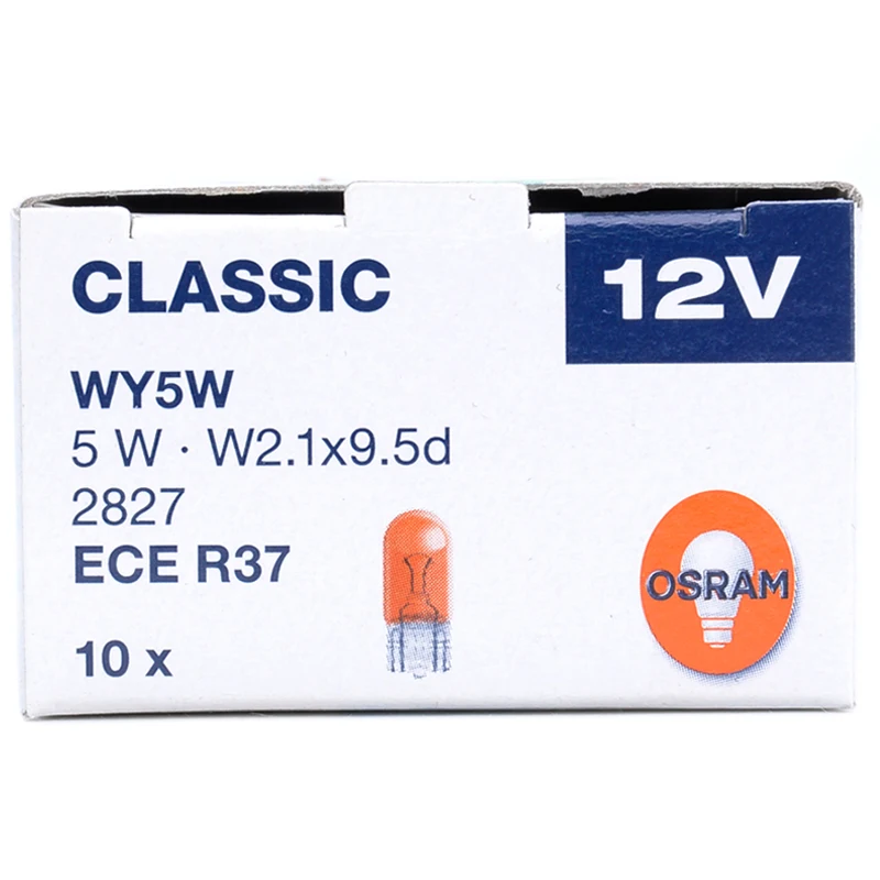 10 шт. автомобильный боковой индикатор OSRAM WY5W 2827|Автомобильная противотуманная