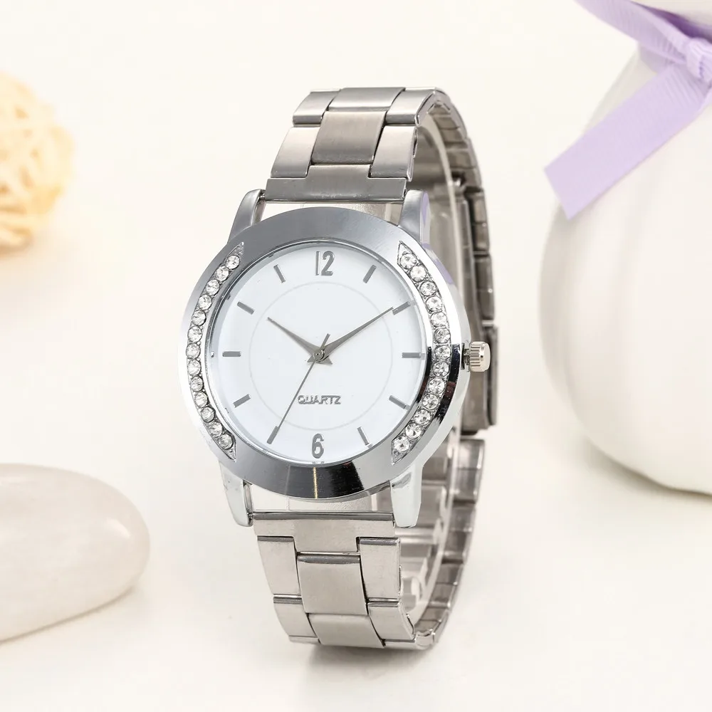 Часы женские аналоговые с браслетом из нержавеющей стали XB40 | Наручные часы