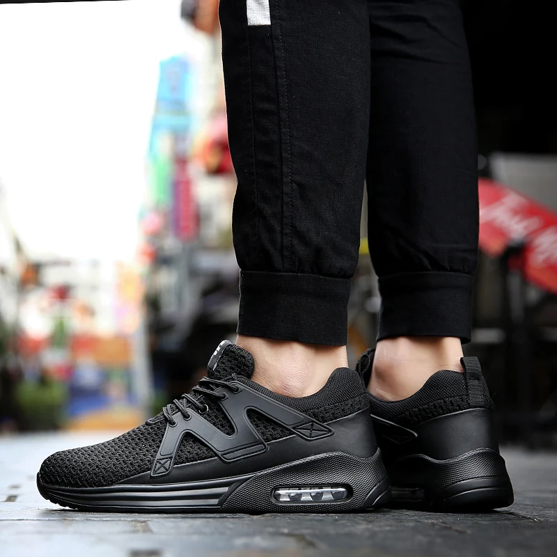 Men Casual Shoes Spring/Autumn Breathable Outdoor Running Air Mesh Sneaker Flat Mens Sports 2019 | Обувь