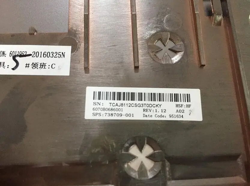 Новый оригинальный верхний чехол без трекпада для HP ProBook 650 G1 655 738709 001 6070B0686001|case