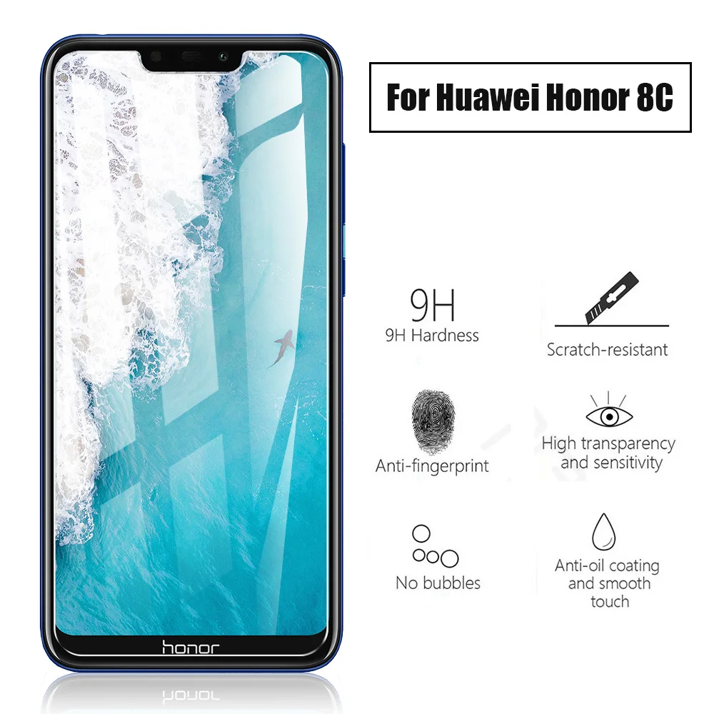Закаленное стекло JONSNOW для Huawei Honor 8S KSE LX9 Защита экрана 8A Pro 8C 8X 2.5D Взрывозащищенная