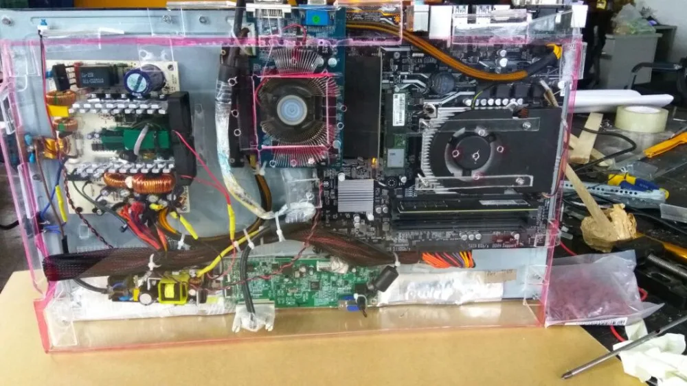 Для Intel LGA1150/1151/1366 HTPC ПК компьютерный серверный шкаф Процессор медные тепловые трубы радиатор DIY ультра-тонкий немой шариковый подшипник вентилятора 4pin