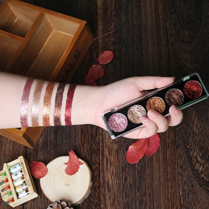 IMAGIC Женская Популярная палитра теней для век с блестящими бриллиантами