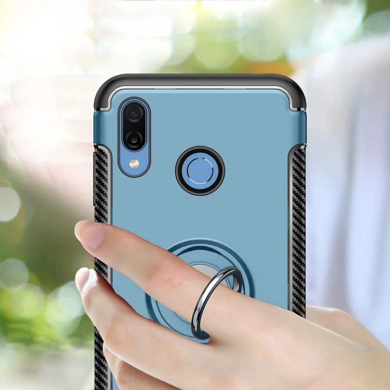 Note 10 чехол для huawei защитный полное защитное кольцо магнитный держатель