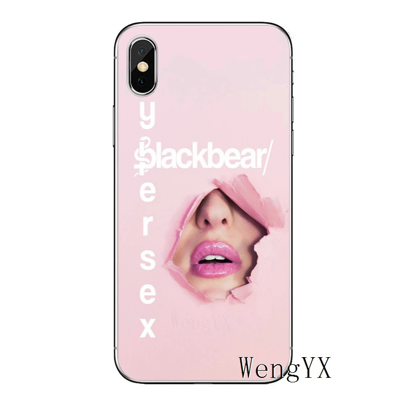 Blackbear хип-хоп рэппер для iPhone X XR XS Max 8 7 6s 6 plus SE 5s 5c 5 4s 4 iPod Touch чехол мягкие чехлы для телефонов