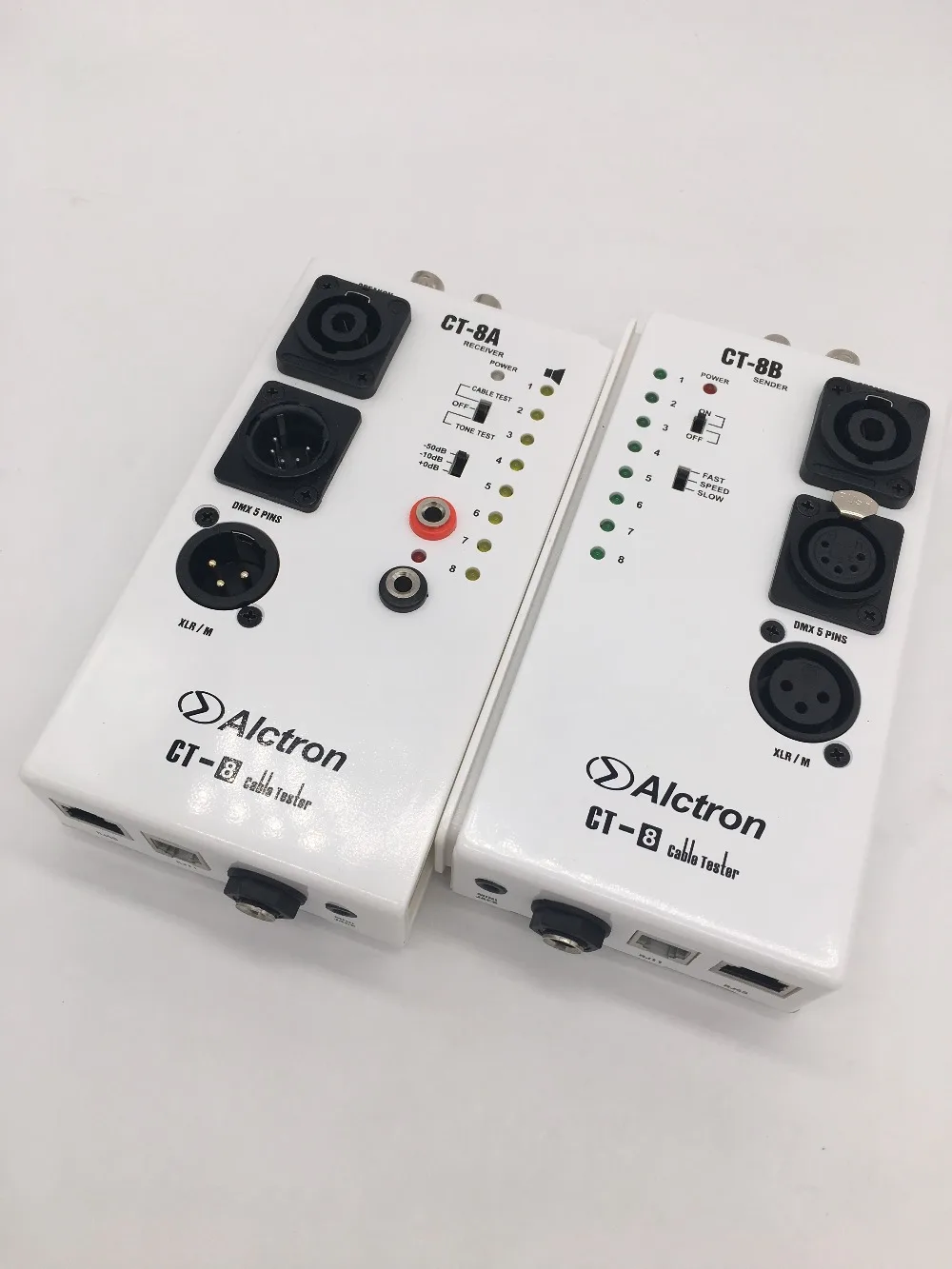 Alctron CT-8 умный Кабельный тестер многоцелевой тестер аудио кабеля, тест для разнесения кабеля в хорошей проводимости или нет