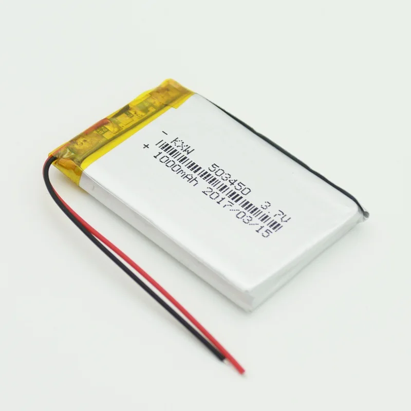 10 шт. 1000 мАч 523450 Батарея 503450 Li-po Перезаряжаемые батареи 3 7 V для gps MP4 Колонка