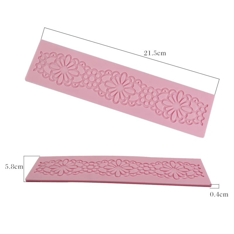 1 шт. кружевная форма в виде подсолнуха коврик для тиснения силиконовая мастики