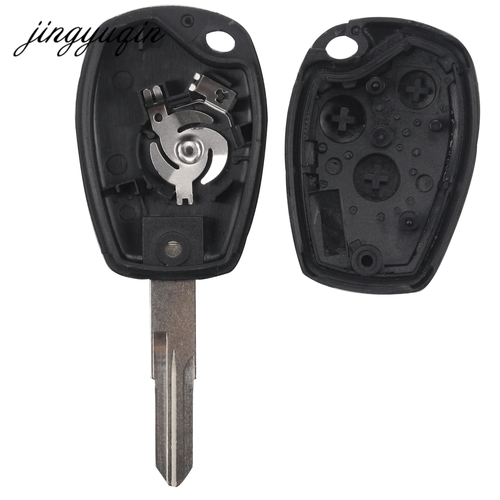 Jingyuqin 50 шт./лот VAC102 чехол для автомобильного ключа необработанное лезвие Renault 3