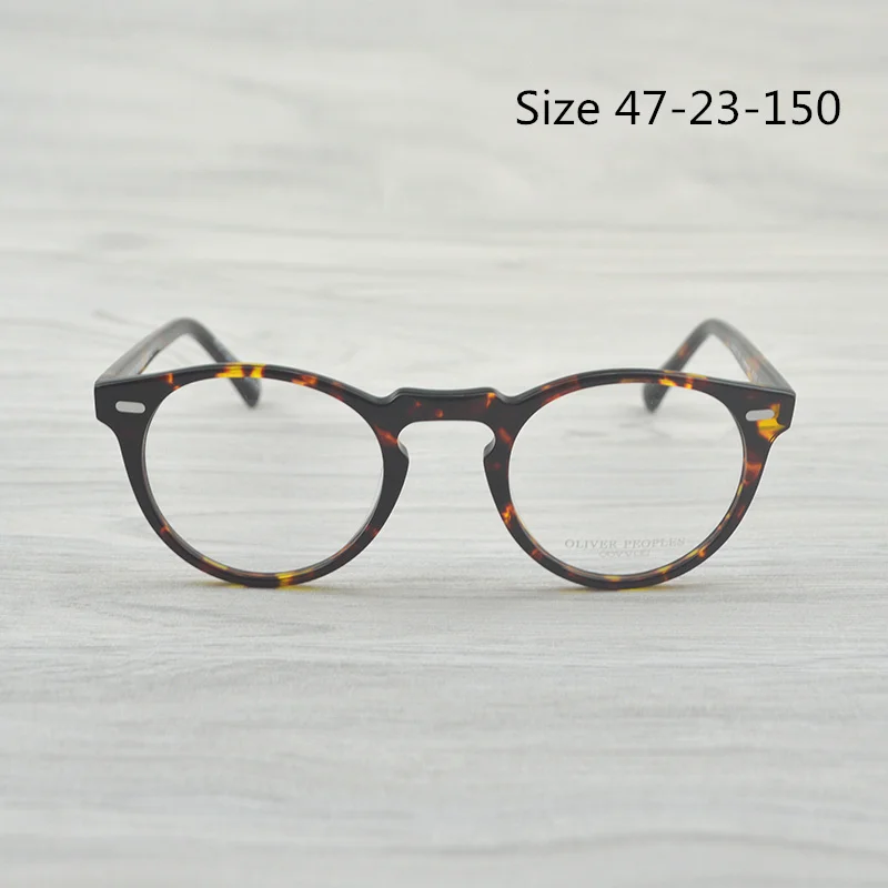 Tortoise (47) Chashma Vintage Optical Glasses Frame Acetate OV5186 Eyeglasses Oliver Reading glasses Women and Men Eyewear Frames - Цвет оправы: Tortoise (47)