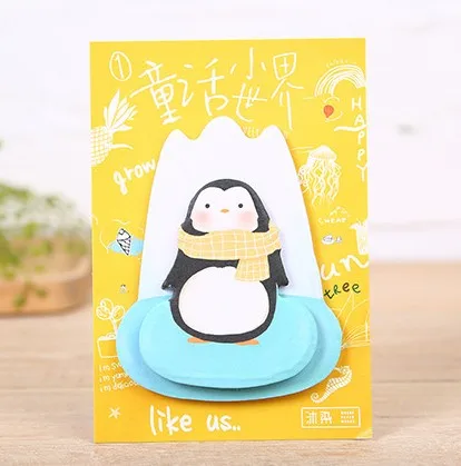Kawaii Сказочный маленький мир, креативный планировщик, блокнот для заметок, канцелярские бумажные наклейки, офисные школьные принадлежности
