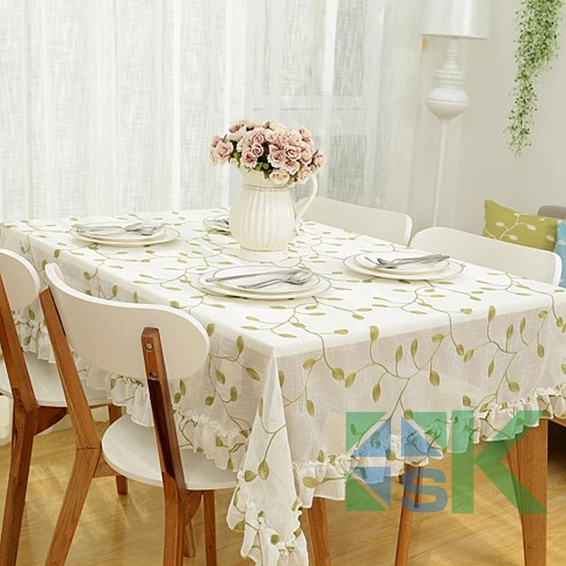 Скатерть с вышивкой квадратная прямоугольная вязаный крючком чехол для