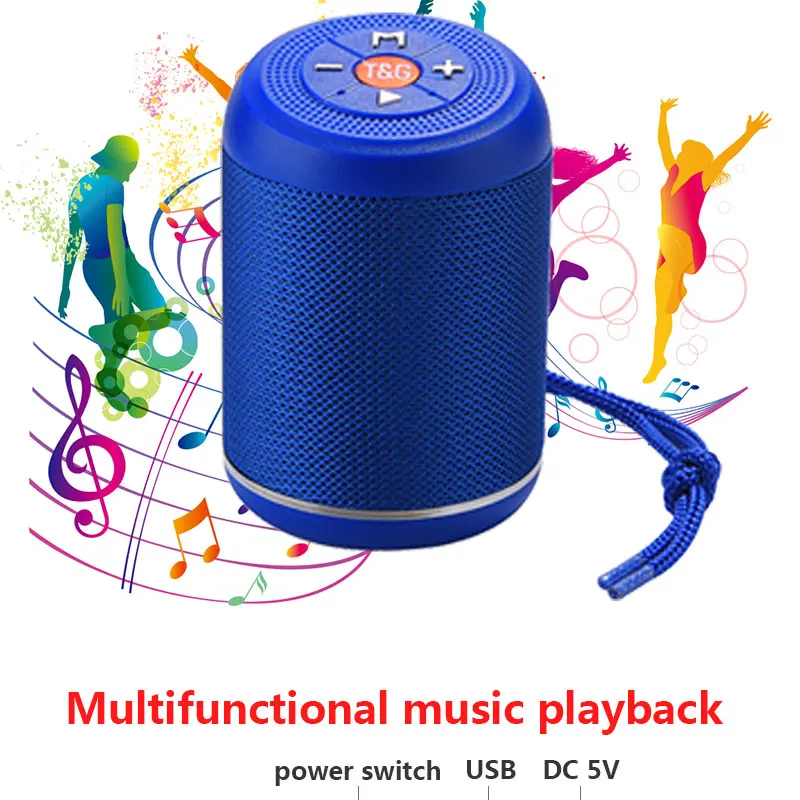 Bluetooth динамик портативный круговые динамики высококачественный сабвуфер TG517