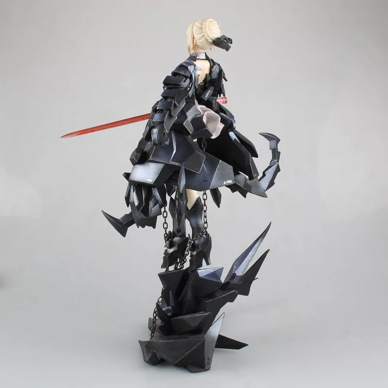 Аниме Судьба Ночь GSC судьба фигурка Huke металла шестерни Illustrator ver. Черный Боевой 1/7