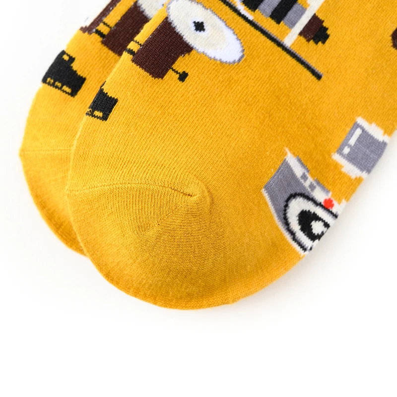 Забавные носки креативные модные в стиле винограда для скейтборда Нейлоновые