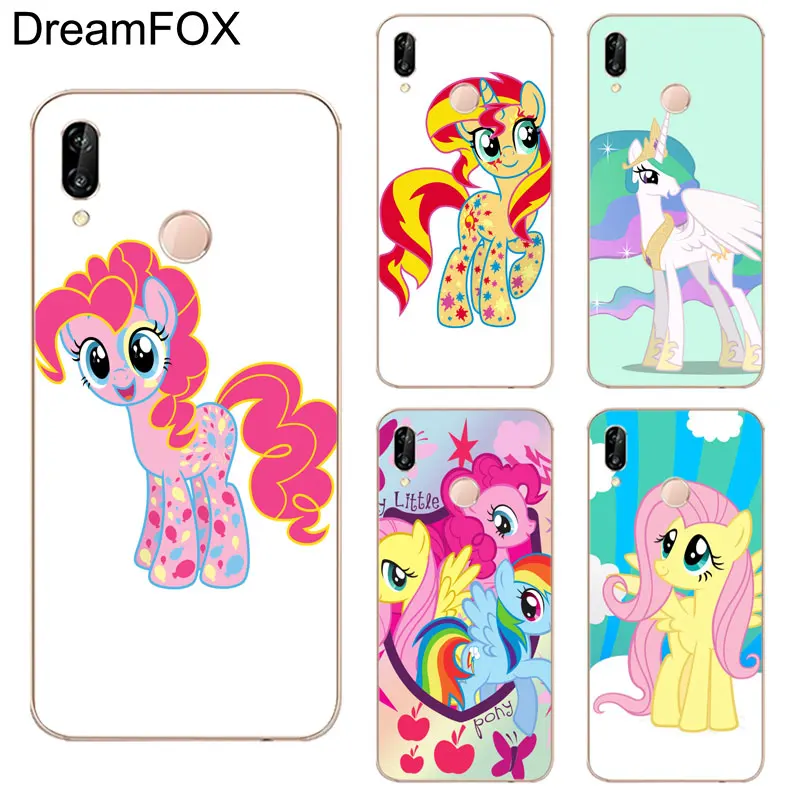DREAMFOX K164 Рэйнбоу Дэш Мягкие TPU силиконовый чехол для huawei Honor 6A 6C 7X9 10 P20 Lite pro P Smart |