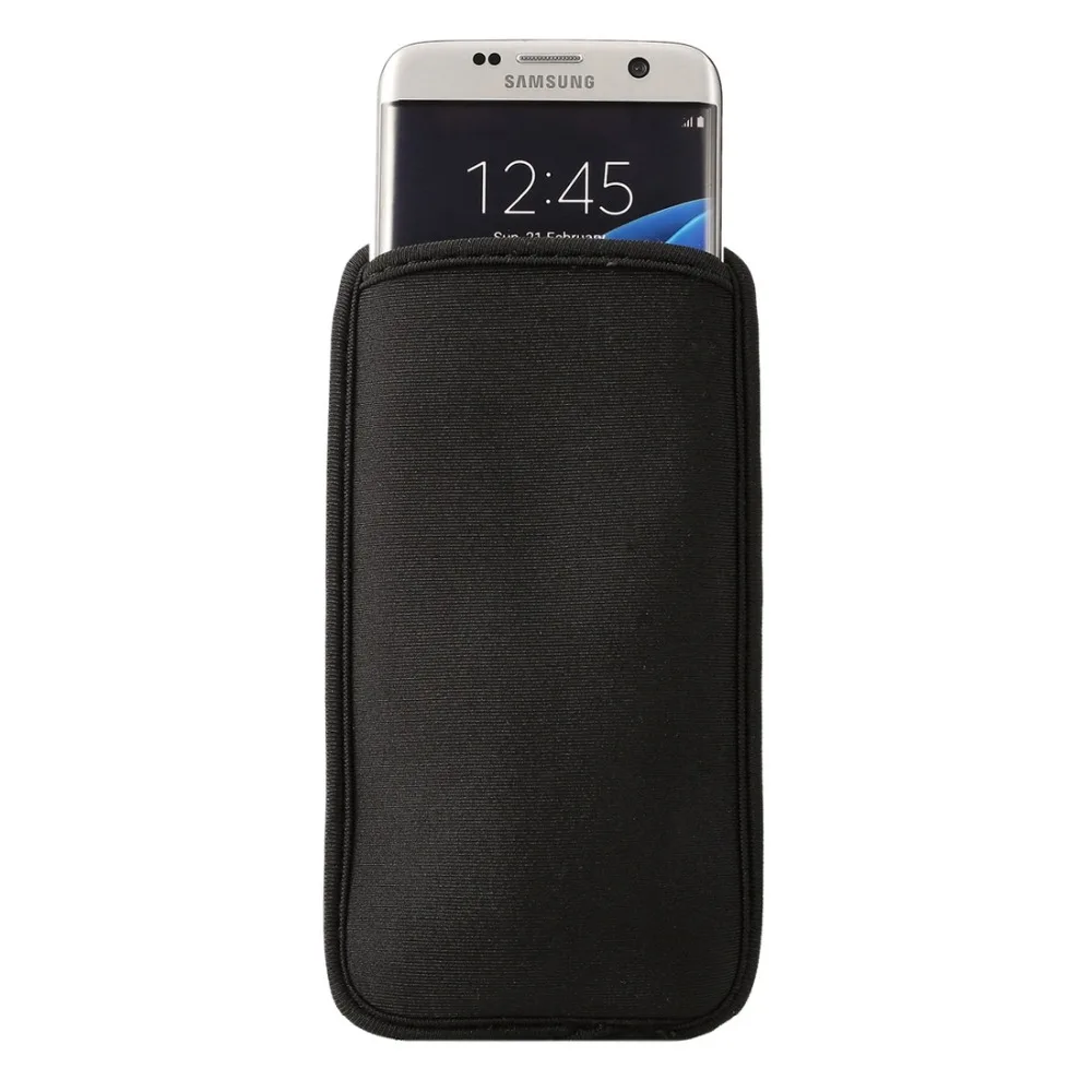 Черный чехол для сотового телефона Samsung Galaxy S7 Edge / G935 & S6 Edge/G925 защитный чехол|phone