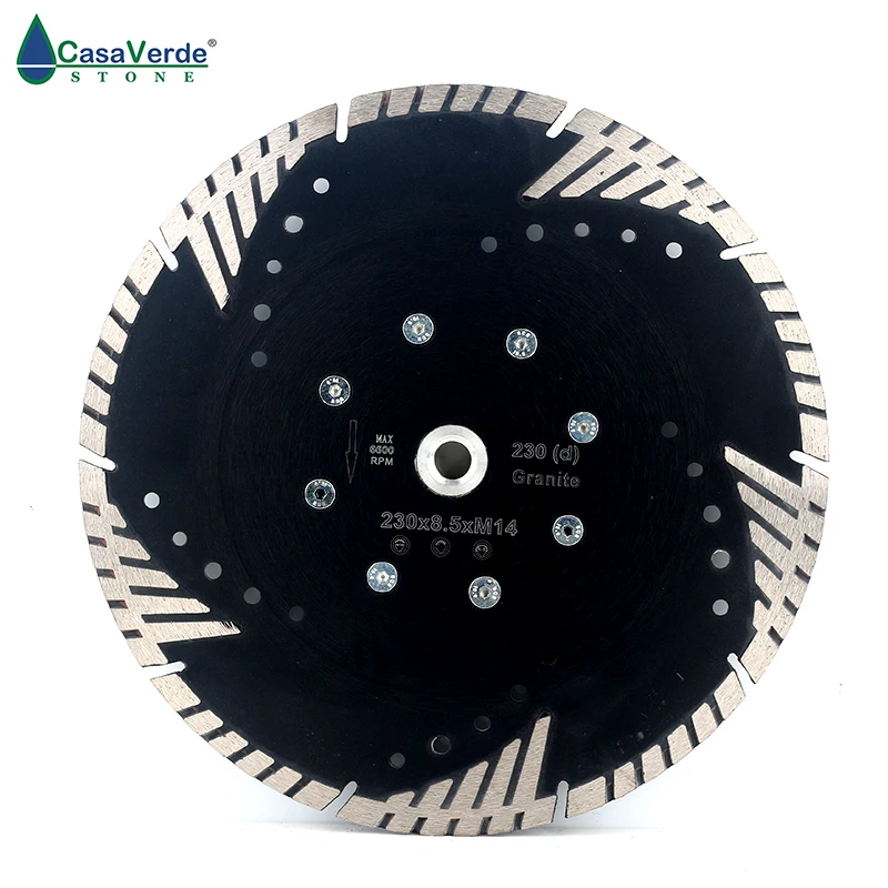 Фланцевое алмазное лезвие для камня DC FSTB09 Arbor M14 230 мм.|diamond blades for stone|diamond bladediamond saw