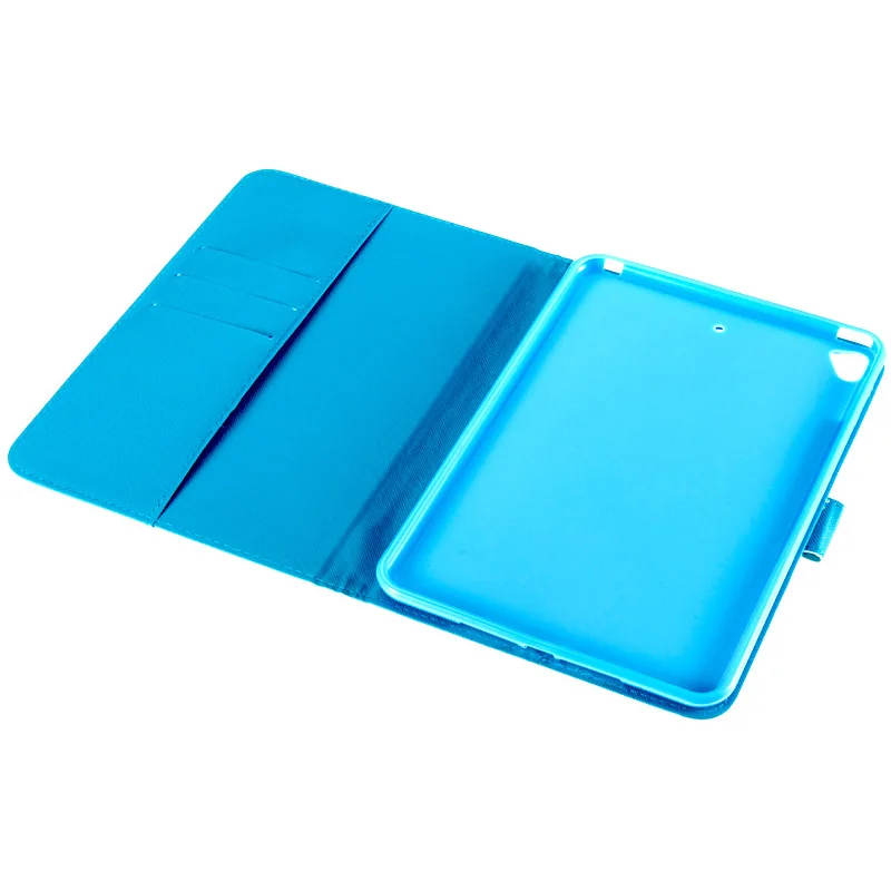 Ikasefu искусственная кожа Coque Fundas для мини IPad Mini 5 ТПУ силиконовый назад выложить