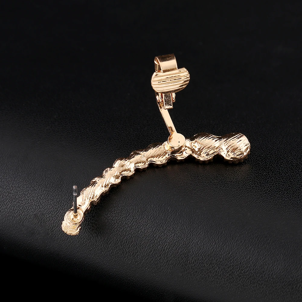 ZLDYOU горячие ювелирные изделия для пирсинга женские циркониевые левые ушные