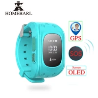 anti lost q50 lcd oled child gps lbs tracker sos smartwatch monitoring positioning phone kids sim smart watch for ios android