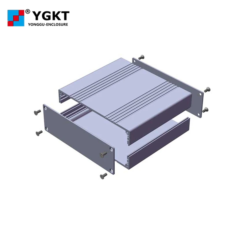 YGS 025 168*54*120/6.6 ''x 2 12'' x 4 72 ''(wxhxl) мм алюминиевый корпус для экструзии