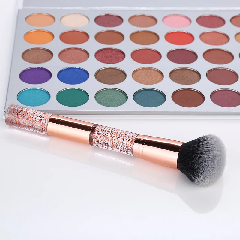 Розовое золото кисть Shading Румяна кисти для макияжа Фонд контуром база Make Up Brush