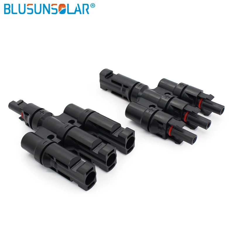 5 Pairs 3 to 1 T Branch Connectors Solar SOLAR MMF FFM for PV / Photovoltaic System TF0164 | Обустройство дома