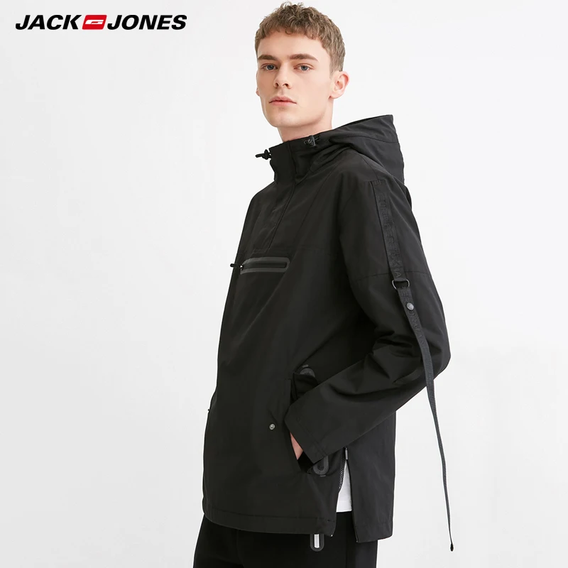 Мужская ветровка с капюшоном Jack Jones новинка 218121561|Плащи и тренчи| |