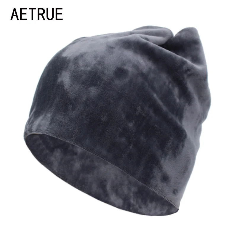 AETRUE осенне-зимняя женская шапка с кошачьими ушками женские шапки-бини бархатные