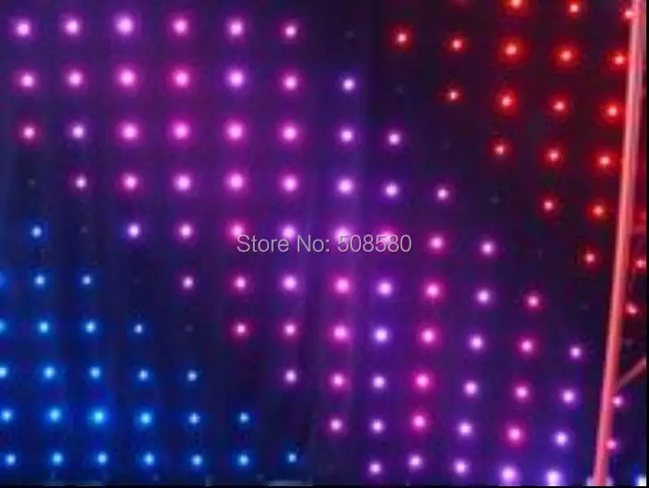 P10 Светодиодный видеозанавес 1x2 м, 2x3 м, 2x4 м, 3x4 м, 3x6 м, 4x6 м SMD сценическая звезда ткань огнеупорный велюр+ контроллер видения занавес