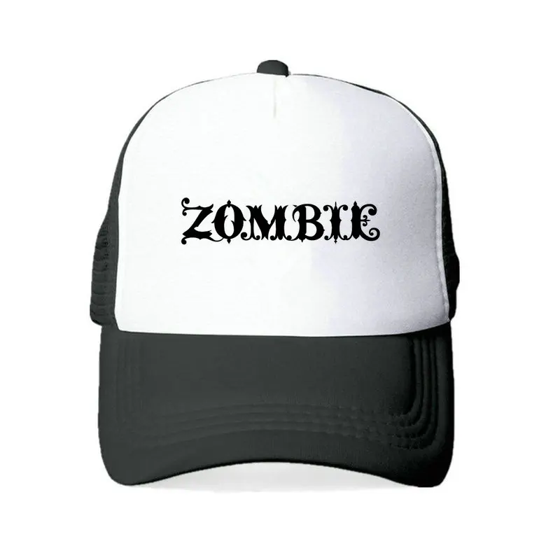 2018 повседневные бейсболки с принтом зомби логотипом Snapback для взрослых