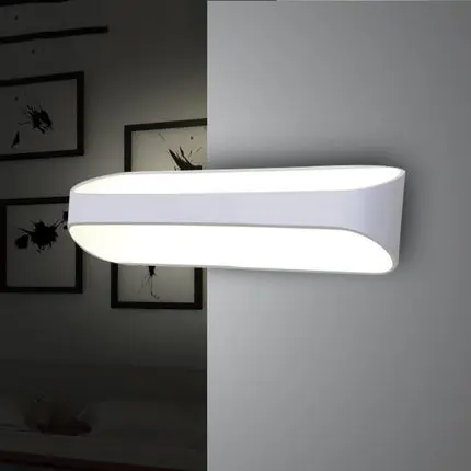 Простые современные алюминиевые настенные бра водонепроницаемые