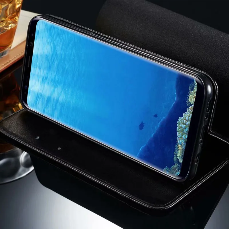 Для iphone 6 6S чехол Apple 8 плюс мобильный для телефона X XS ретро кожаный 7 раскладушка с