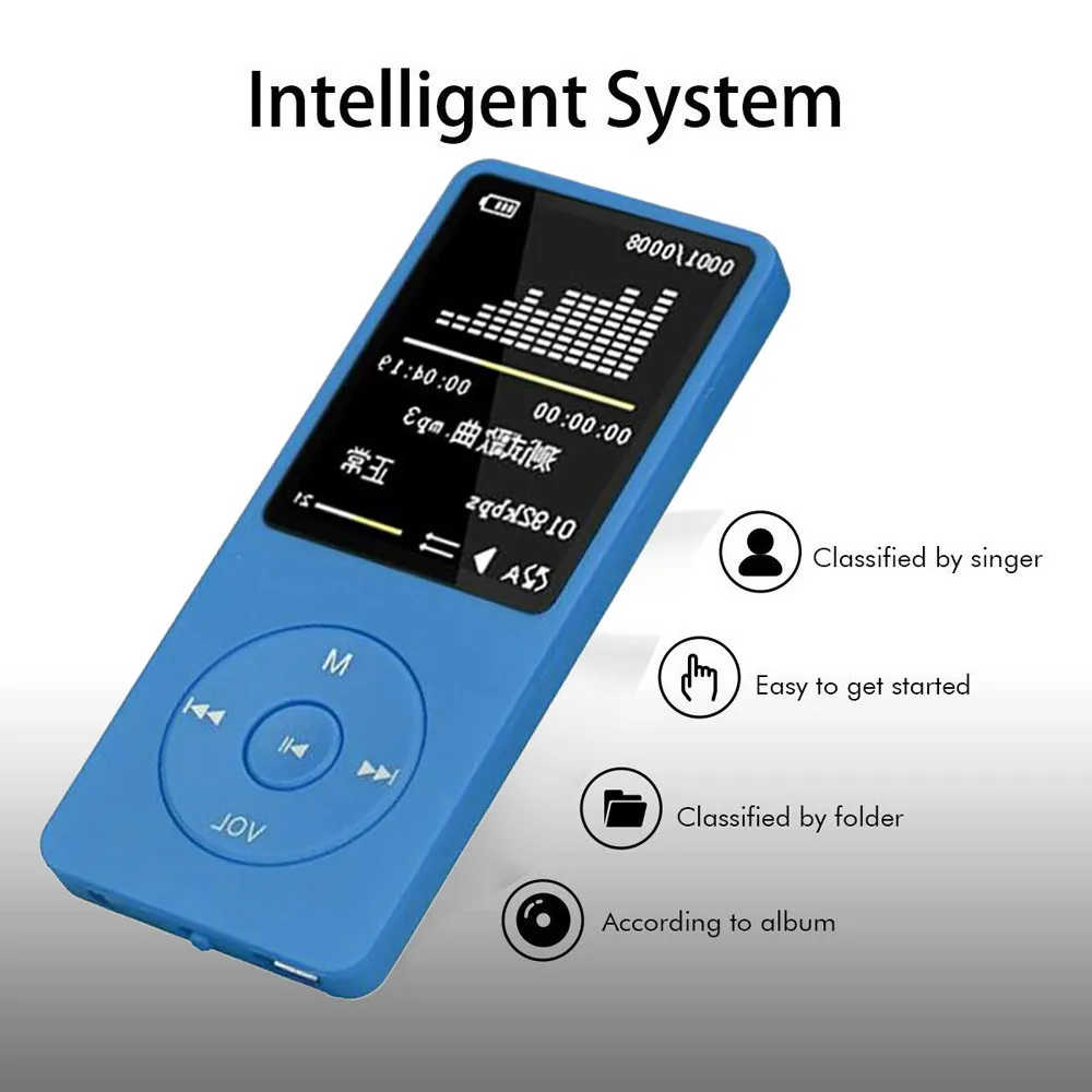 Новая мода портативный MP3 MP4 плеер 1,8 дюймов TFT lcd экран FM Радио Видео игры фильм Поддержка внешней памяти TF карта 10Aug 20