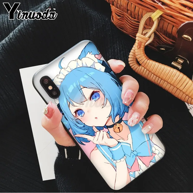 Yinuoda сексуальный мультяшный аниме каваи девушка кошка Новинка чехол для телефона