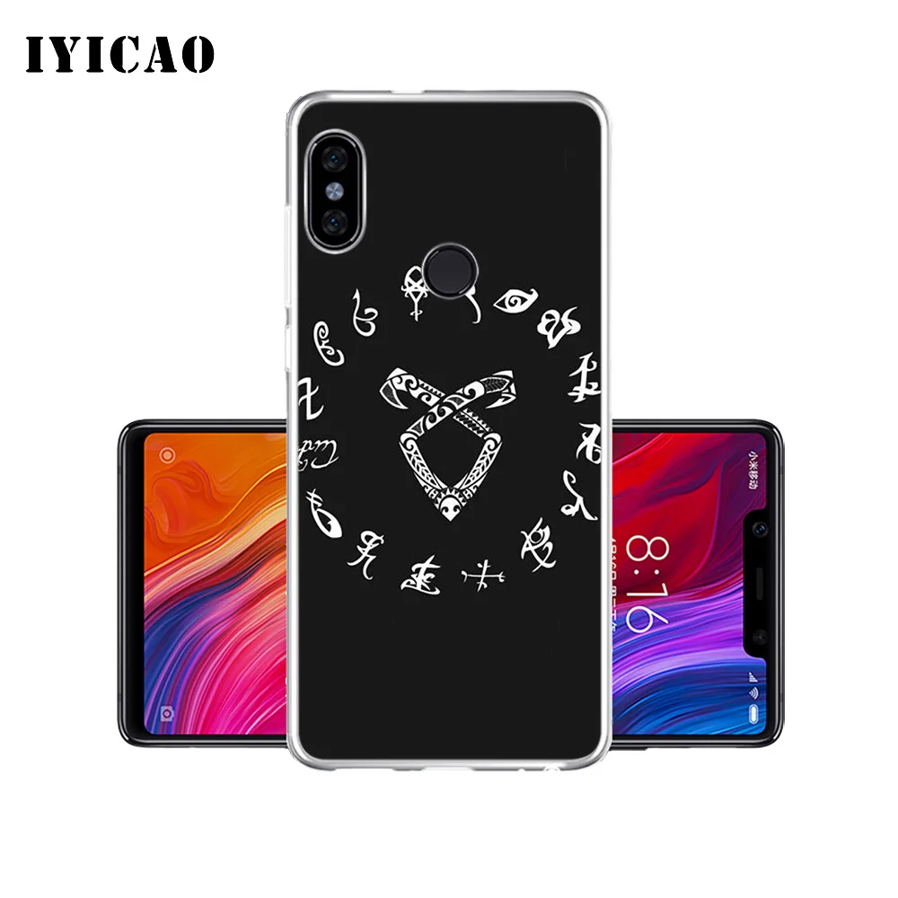 Мягкий силиконовый чехол для телефона IYICAO Shadowhunters TV Show Xiaomi Mi 9 8 SE 6 A1 A2 Lite F1 MIX2S MIX3 из