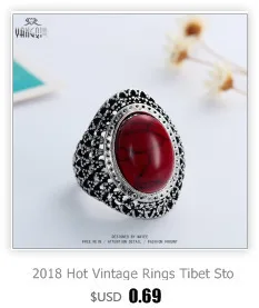 Винтажные мужские кольца с калаитовым камнем, жажда серебряного Тибета, Boho Anillos, синий, зеленый, мужские ювелирные изделия Bijioux Femme