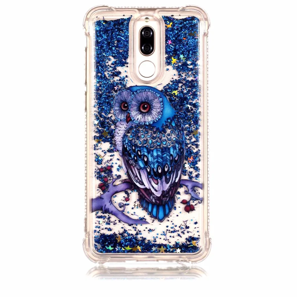 Glitter Liquid Case For Huawei Nova 2i Mate 10 Lite Silicone Back Cover 2 i Honor 9i Phone case for mate10 lite |