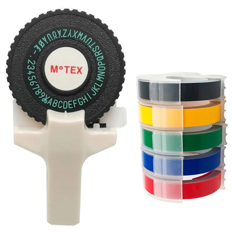 Кремово белый Motex E101 ручной производитель этикеток DIY Ручная декоративная