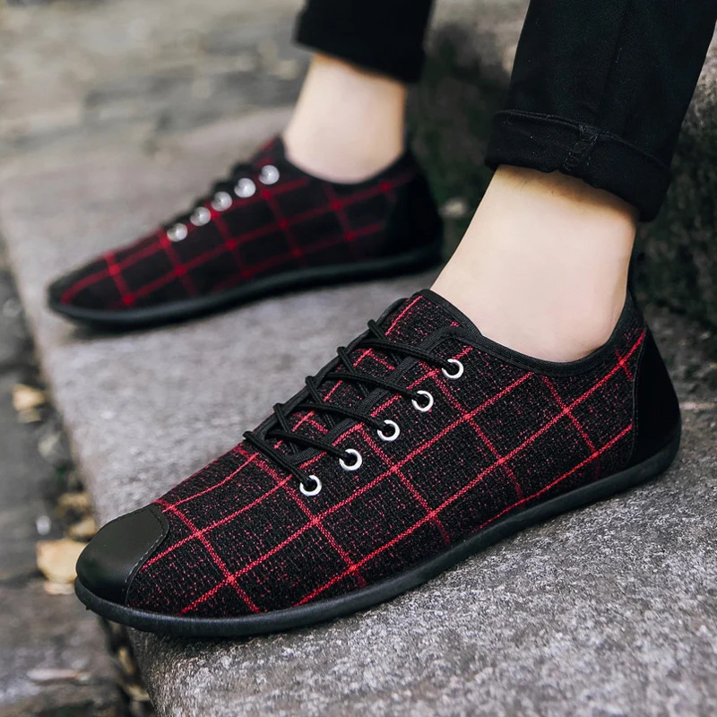 Обувь в горошек Летняя Новинка Дышащая мужская обувь Мужская повседневная с