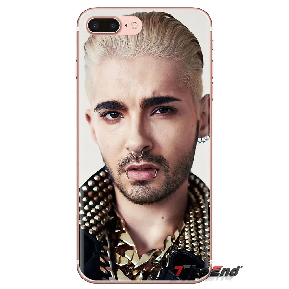 Прозрачные чехлы из ТПУ для iPod Touch Apple iPhone 4 4S 5 5S SE 5C 6 6S 7 8 X XR XS Plus MAX Tom Kaulitz Bill Tokio Hotel |