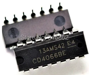 CD4066BE CD4066 TI DIP 14 ROHS Оригинал 25 шт./лот Бесплатная доставка|lot|tilot lot |