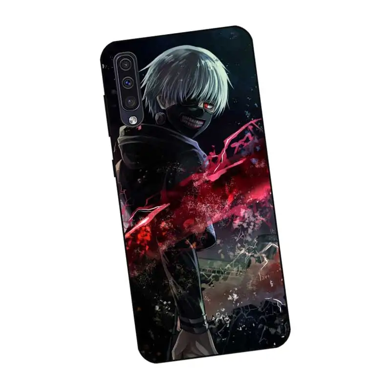 N443 одежда с надписью Tokyo Ghoul Черный силиконовый чехол для samsung Galaxy A2 Core A6 A7 A8 A9 A10 A30