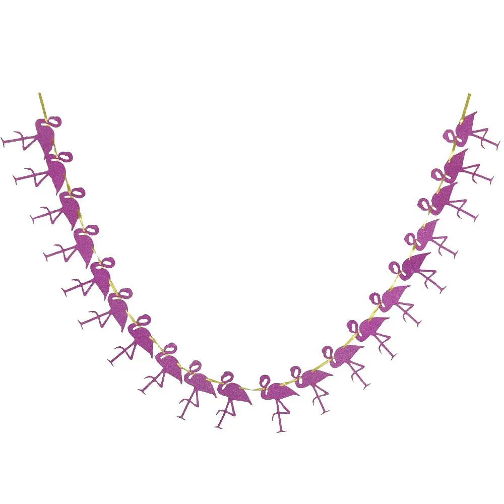 1 комплект фламинго и ананас баннер гирлянда из блестящей бумаги для свадьбы